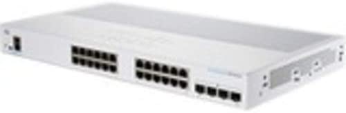 Cisco Business CBS250-24T-4X Smart Switch, 24 Port GE, 4x10G SFP+, Limited Lifetime Protection (CBS250-24T-4X-NA) 24-port GE / 4 x 10G uplinks Switch