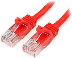 StarTech.com 25 ft Red Snagless Cat5e UTP Patch Cable