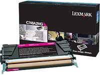 Lexmark Magenta Toner Cartridge, 7000 Yield (C746A2MG)
