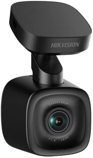 Hikvision usa Hikvision AE-DC5013-F6 Pro 1600P Dash Cam with GPS, G-Sensor, Built-in WiFi, Voice Control and ADAS (Advanced Driver Assistant System) Supported, MicroSD Card Up to 128 GB Supported, Phone App for Setup
