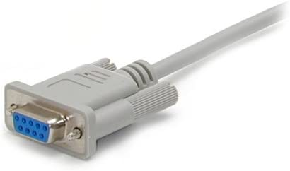 StarTech.com 10 ft Cross Wired DB9 to DB25 Serial Null Modem Cable - F/M - Null Modem Cable - DB-9 (F) to DB-25 (M) - 10 ft - SCNM925FM