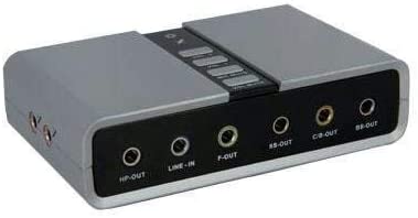 StarTech ICUSBAUDIO7D 7.1 USB Audio Adapter External Sound Card Retail