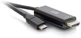 C2g/ cables to go C2G 26888 USB-C to 4K UHD HDMI (60Hz) Audio/Video Adapter Cable, Black (3 Feet, 0.91 Meters)