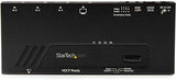 StarTech.com 4 Port HDMI Switch - 4K with Fast Switching, Auto-Sensing &amp; Serial Control – Automatic 4x1 HDMI Video Switcher Box (VS421HD4KA), Black