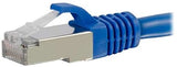 C2g/ cables to go C2G 00793 Cat6 Cable - Snagless Shielded Ethernet Network Patch Cable, Blue (3 Feet, 0.91 Meters) STP 3 Feet Blue