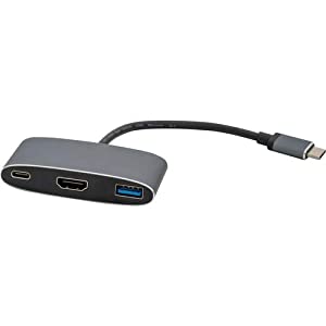 VisionTek USB-C to HDMI USB USB C w PD