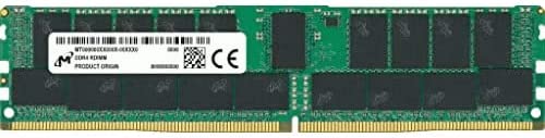 Micron technology Micron 32GB DDR4 SDRAM Memory Module - 32 GB - DDR4-2933/PC4-23466 DDR4 SDRAM - 2933 MHz Dual-Rank Memory - CL21-1.20 V - ECC - Registered - 288-pin - DIMM