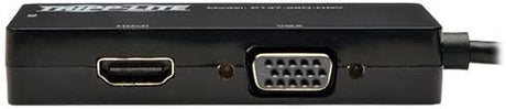 Tripp Lite Keyspan Mini DisplayPort to VGA/DVI/HDMI, Black, Standard (6"")" (P137-06N-HDV)
