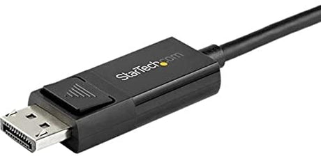 StarTech.com 6ft (2m) USB C to DisplayPort 1.4 Cable 8K 60Hz/4K - Bidirectional DP to USB-C or USB-C to DP Reversible Video Adapter Cable -HBR3/HDR/DSC - USB Type C/TB3 Monitor Cable (CDP2DP142MBD) 6 ft / 2 m