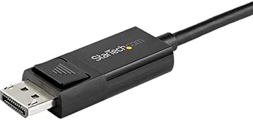 StarTech.com 3ft (1m) USB C to DisplayPort 1.4 Cable 8K 60Hz/4K - Bidirectional DP to USB-C or USB-C to DP Reversible Video Adapter Cable -HBR3/HDR/DSC - USB Type-C/TB3 Monitor Cable (CDP2DP141MBD) 3 ft / 1 m