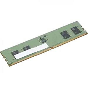 Lenovo 8GB DDR5 SDRAM Memory Module - 8 GB - DDR5-4800/PC5-38400 DDR5 SDRAM - 4800 MHz - Unbuffered - 288-pin - DIMM