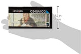 Lexmark C540A1CG C540 C543 C544 C546 X543 X544 X546 X548 Toner Cartridge (Cyan) in Retail Packaging