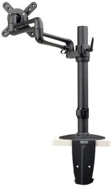 Tripp Lite DDR1327SFC Display LCD Flex Arm Desk Mount Clamp 13-27 Inches Flat Screen Panel, Black