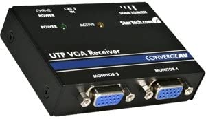 StarTech.com VGA Video Extender Remote Receiver Over Cat 5