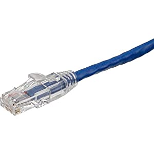 Axiom memory solution Axiom C6MB-B8-AX Patch Cable - RJ-45 (M) to RJ-45 (M) - 8 ft - UTP - CAT 6 - booted, snagless, Stranded - Blue