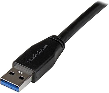 StarTech.com 30ft USB 3.0 USB-A to USB-B Cable - M/M - Active - USB Type-A to USB Type-B Cable - USB 3.1 Gen 1 (5 Gbps) Cable (USB3SAB10M)