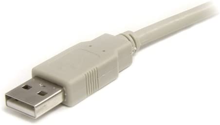 StarTech.com USB 2.0 Extension Cable A to A - USB extension cable - USB (M) to USB (F) - 10 ft - molded - beige (USBEXTAA10) Beige 10ft