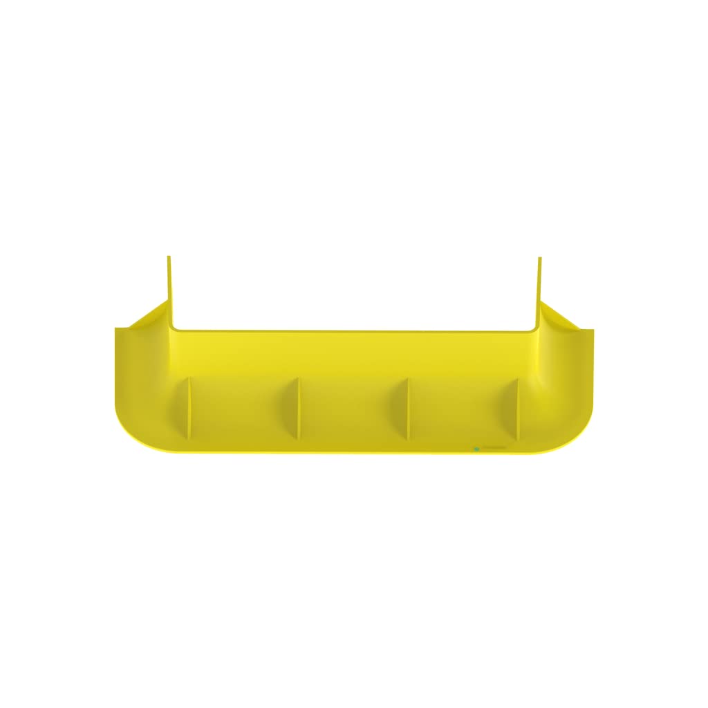 Panduit FRTR12X4LYL Fiber Runner Bend Radius Control Trumpet, 12x4, Yellow (Pack of 1)