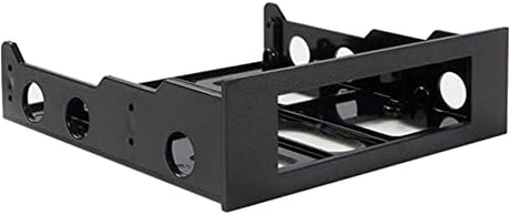 StarTech.com 3.5" to 5.25" Front Bay Adapter - Mount 3.5" HDD in 5.25" Bay - Hard Drive Mounting Bracket w/ Mounting Screws (BRACKETFDBK) 1x3.5" Bay 1x3.5" Drive (Front Bay Adapter)
