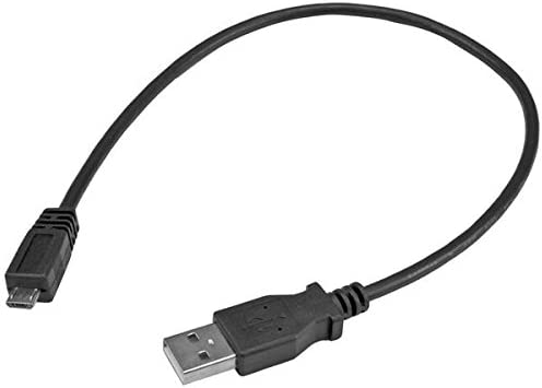 StarTech.com 1 ft. (0.3 m) USB to Micro USB Cable - USB 2.0 A to Micro B - Black - Micro USB Cable (UUSBHAUB1) 1 ft / 30cm Straight