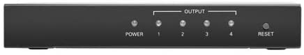 Tripp Lite HDMI Splitter, 4 Port 1 in 4 out Splitter, 4K Audio Video, DVI Compatible, HDCP 1.3, 4K x 2K (B118-004-UHD)