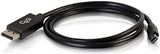 C2g/ cables to go C2G 54300 Mini DisplayPort to DisplayPort Adapter Cable M/M, Black (3 Feet, 0.91 Meters) Mini Male to Adapter Male 3 Feet Black