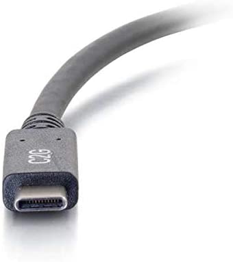 C2g/ cables to go C2G USB Cable, USB 3.0 Cable, USB C to A Cable, Compatible with Thunderbolt 3 Tablet, Chromebook Pixel, Samsung Galaxy TabPro S, LG G6, Macbook, Black, 6 Feet (1.82 Meters), Cables to Go 28832 Type C Male to A Male 6 Feet