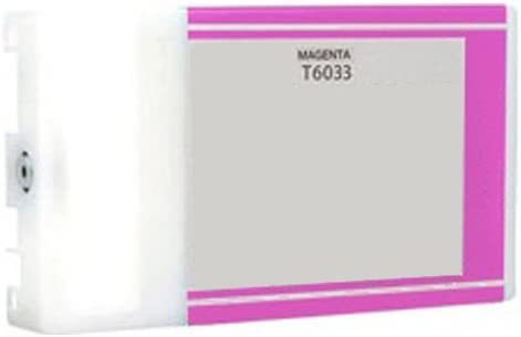 Remanufactured Epson (T603300) Pigment Magenta Ink Cartridge (220ml)