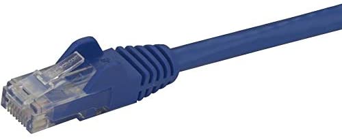 StarTech.com 14ft CAT6 Ethernet Cable - Blue CAT 6 Gigabit Ethernet Wire - 650MHz 100W PoE RJ45 UTP Network/Patch Cord Snagless w/Strain Relief Fluke Tested/Wiring is UL Certified/TIA (N6PATCH14BL) Blue 14 ft / 4.26 m 1 Pack