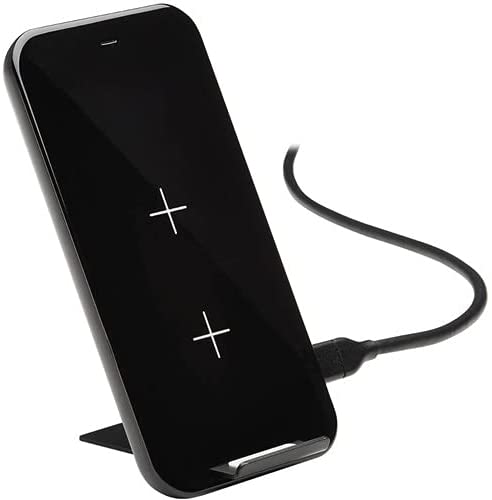 Tripp Lite Wireless Charging Stand, 10W Fast Charging Wireless Phone Charger and Stand, Apple and Samsung Compatible, Black (U280-Q01ST-BK)