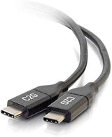 C2g/ cables to go C2G USB Cable, USB 2.0 Cable, USB C to C Cable, Black, 3 Feet (0.91 Meters), Cables to Go 28827 3 Feet Type C Male to C Male 5A