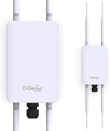 EnGenius Technologies ENH1350EXT Wi-Fi 5 AC1300 2x2 Dual-Band Outdoor Long Range Access Point/Range Extender/Bridge Features IP67 Rated, MU-MIMO, Fast Roaming (Mounting Kit &amp; PoE Injector Included)