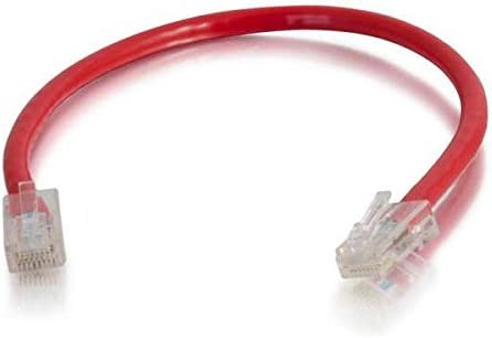 C2g/ cables to go C2G 00965 Cat6 Cable - Non-Booted Unshielded Ethernet Network Patch Cable, Red (6 Inches) 6-inches Red