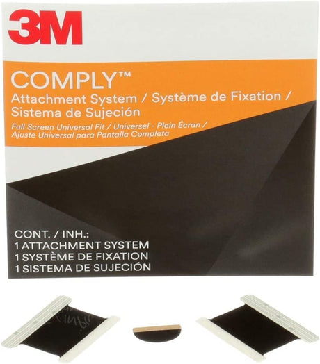 3M Comply Attachment Set - Full Screen Universal - Notebook Privacy Filter - 11.6"-15.6" - Black - Dealtargets.com