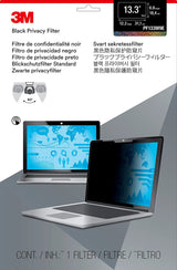 3M Laptop Screen Privacy Filter for 13.3 inch Monitors - Black - Full-Screen Touch - Widescreen 16:9 - PF133W9E - Dealtargets.com