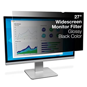 3M PF280W9B Privacy Filter for 28.0" Widescreen Monitor (16:9 Aspect Ratio) 27" Widescreen Monitor - Dealtargets.com