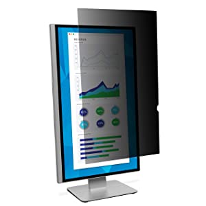 3M Privacy Filter for 21.5" Monitor (PF215W9P) (16:9 Aspect Ratio) Portrait Black 21.5" Widescreen Monitor Portrait (16:9 Aspect Ratio) - Dealtargets.com