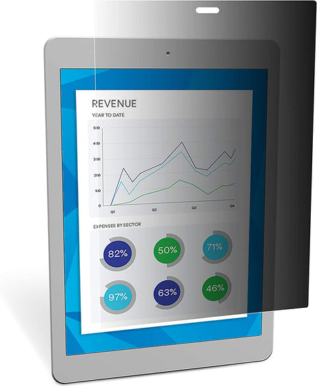 3M Privacy Filter for Apple iPad Air 1/2/Pro 9.7 Tablet - Portrait (PFTAP001) Apple iPad Air 1/2/Pro 9.7 Portrait Black Privacy - Dealtargets.com