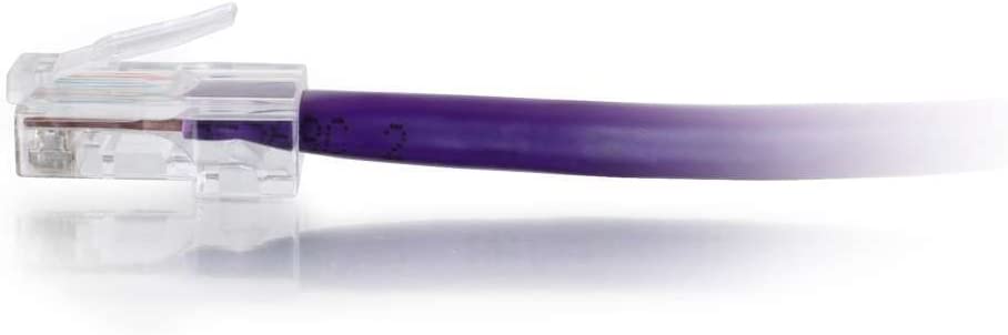 C2g/ cables to go C2G 04223 Cat6 Cable - Non-Booted Unshielded Ethernet Network Patch Cable, Purple (15 Feet, 4.57 Meters) 15.00 Foot Purple