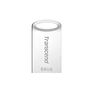 Transcend 64GB JetFlash 710 USB 3.1/3.0 Flash Drive (TS64GJF710S), Silver 64 GB Silver