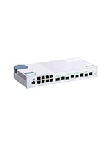 QNAP QSW-M408-4C 10GbE Managed Switch, with 4-Port 10GbE SFP+/RJ45 Combo and 8-Port Gigabit 4*10GbE Combo Ports QSW-M408-4C