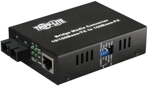 Tripp Lite N784-001-SC External Multimode Media Converter 10/100 FX/TX SC/RJ45, 2km, 1300nm