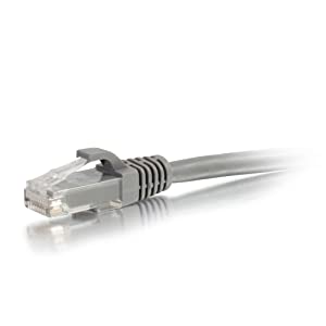 C2g/ cables to go 30ft Cat6 Snagless Unshielded (Utp) Network Patch Cable - Gray (3972) 30 Feet/ 9.14 Meters Grey