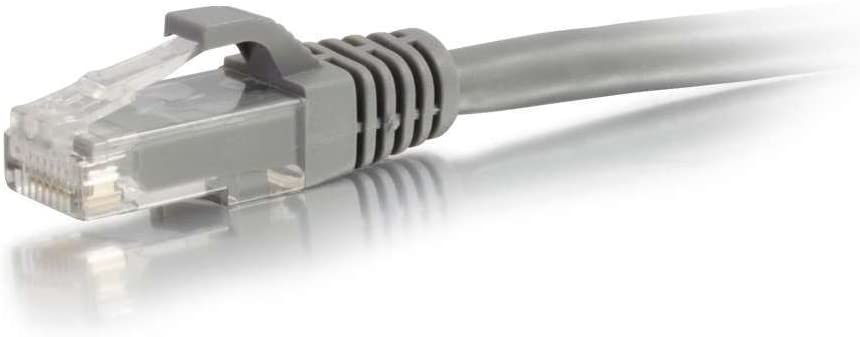 C2G/ Cables to Go 27131 Cat6 Cable - Snagless Unshielded Ethernet Network Patch Cable, Gray (3 Feet, 0.91 Meters) UTP 3 Feet/ 0.91 Meters Grey