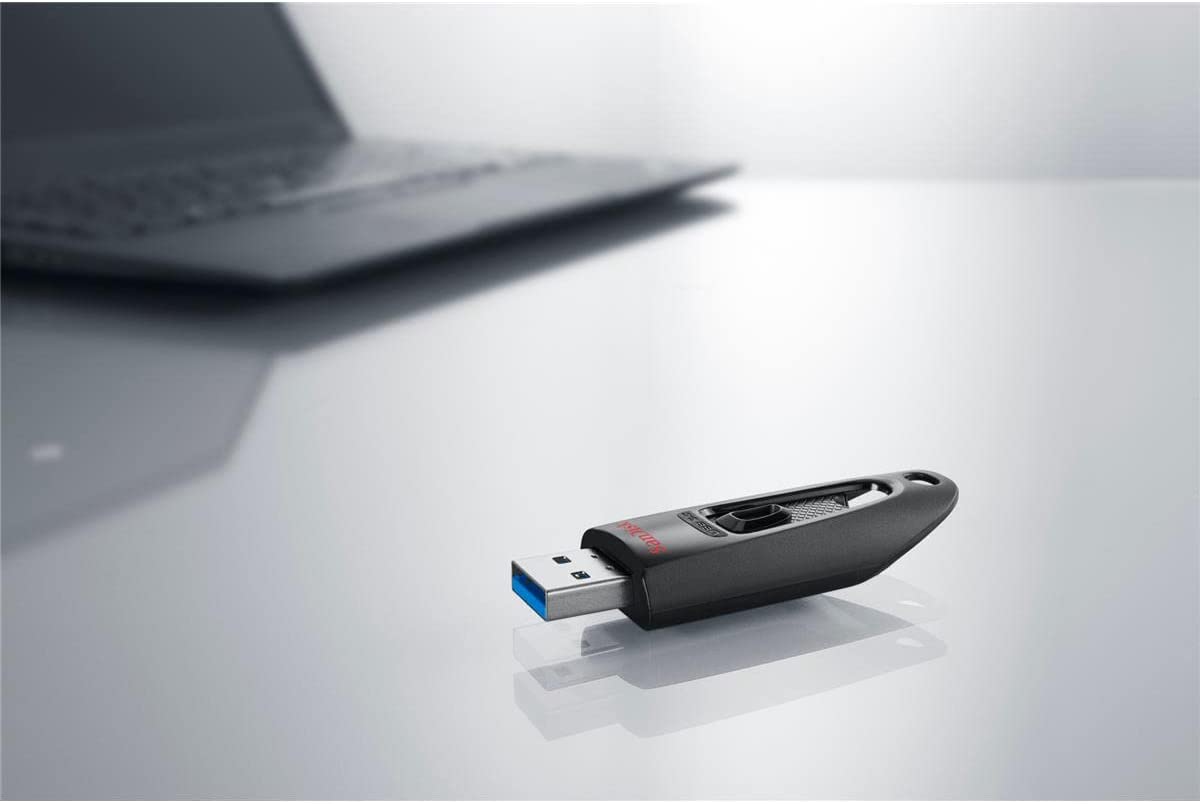 SanDisk 32GB Cruzer Ultra USB 3.0 Flash Drive - up to 80MB/s Transfer Speed