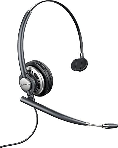 Plantronics 78712-101 EncorePRO 710 Wired USB Headset, Black Standard Packaging