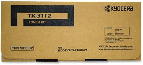 Kyocera Tk3112 Original Toner Cartridge (Black) in Retail Packaging