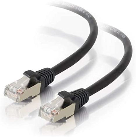 C2g/ cables to go C2G 28692 Cat5e Cable - Snagless Shielded Ethernet Network Patch Cable, Black (7 Feet, 2.13 Meters)