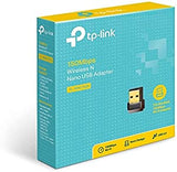 TP-Link USB WiFi Adapter for PC(TL-WN725N), N150 Wireless Network Adapter for Desktop - Nano Size WiFi Dongle for Windows 11/10/7/8/8.1/XP/ Mac OS 10.9-10.15 Linux Kernel 2.6.18-4.4.3, 2.4GHz Only N150 Nano N150 Single Band