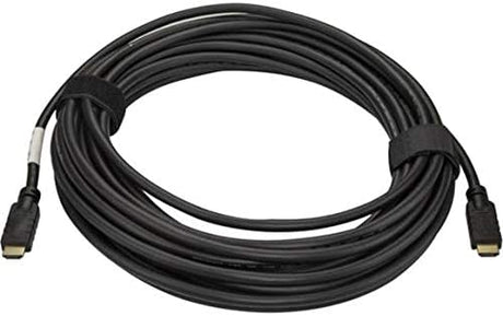 StarTech.com 50ft (15m) HDMI 2.0 Cable - 4K 60Hz Active HDMI Cable - CL2 Rated for In Wall Installation - Long Durable High Speed UHD HDMI Cable - HDR, 18Gbps - Male to Male Cord - Black (HD2MM15MA) 50 ft (Active)
